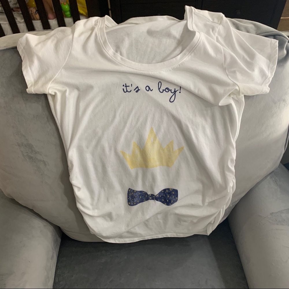 Motherhood Maternity It’s a Boy Shirt